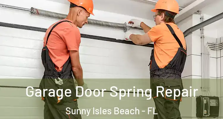 Garage Door Spring Repair Sunny Isles Beach - FL