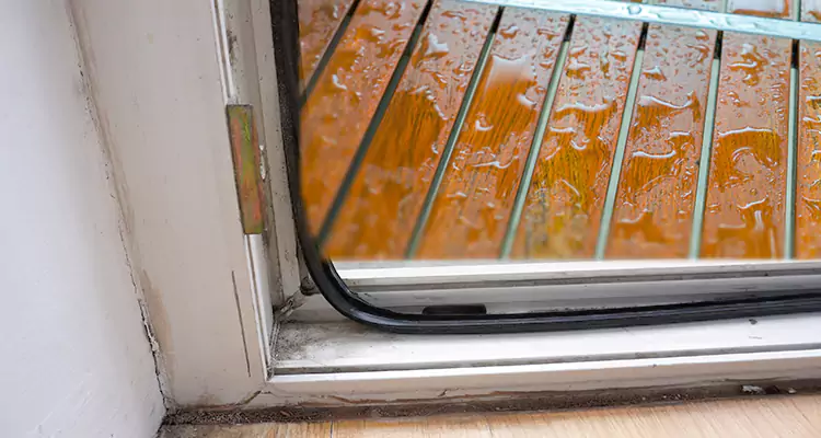 Water Leaking Wooden Patio Doors Repair in Sunny Isles Beach, FL