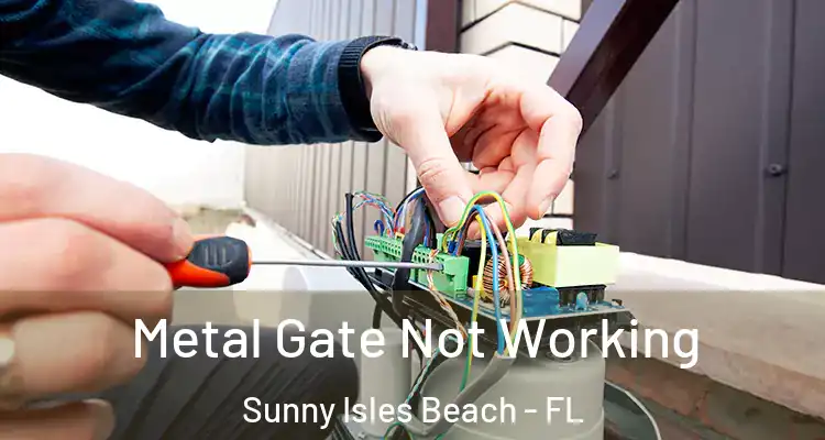 Metal Gate Not Working Sunny Isles Beach - FL