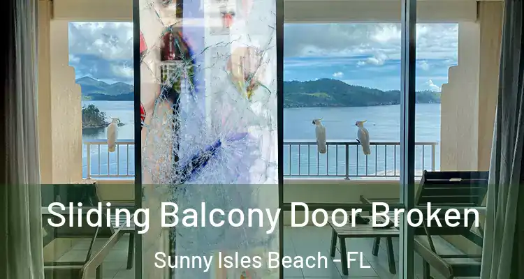 Sliding Balcony Door Broken Sunny Isles Beach - FL