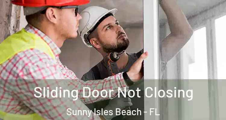 Sliding Door Not Closing Sunny Isles Beach - FL