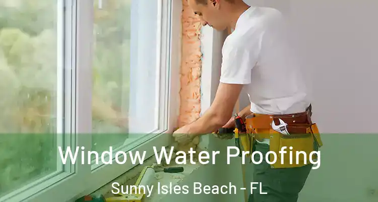 Window Water Proofing Sunny Isles Beach - FL